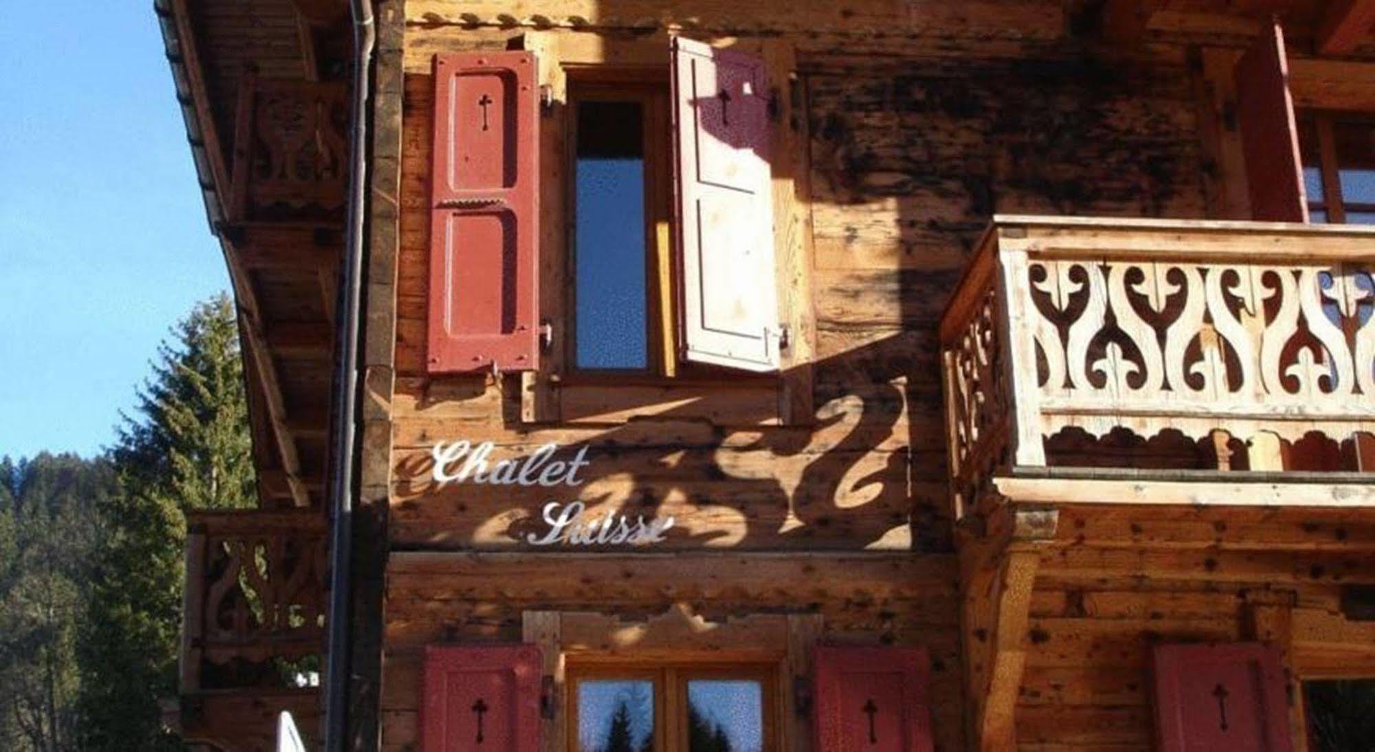 Chalet Suisse Bed And Breakfast Morgins Dış mekan fotoğraf