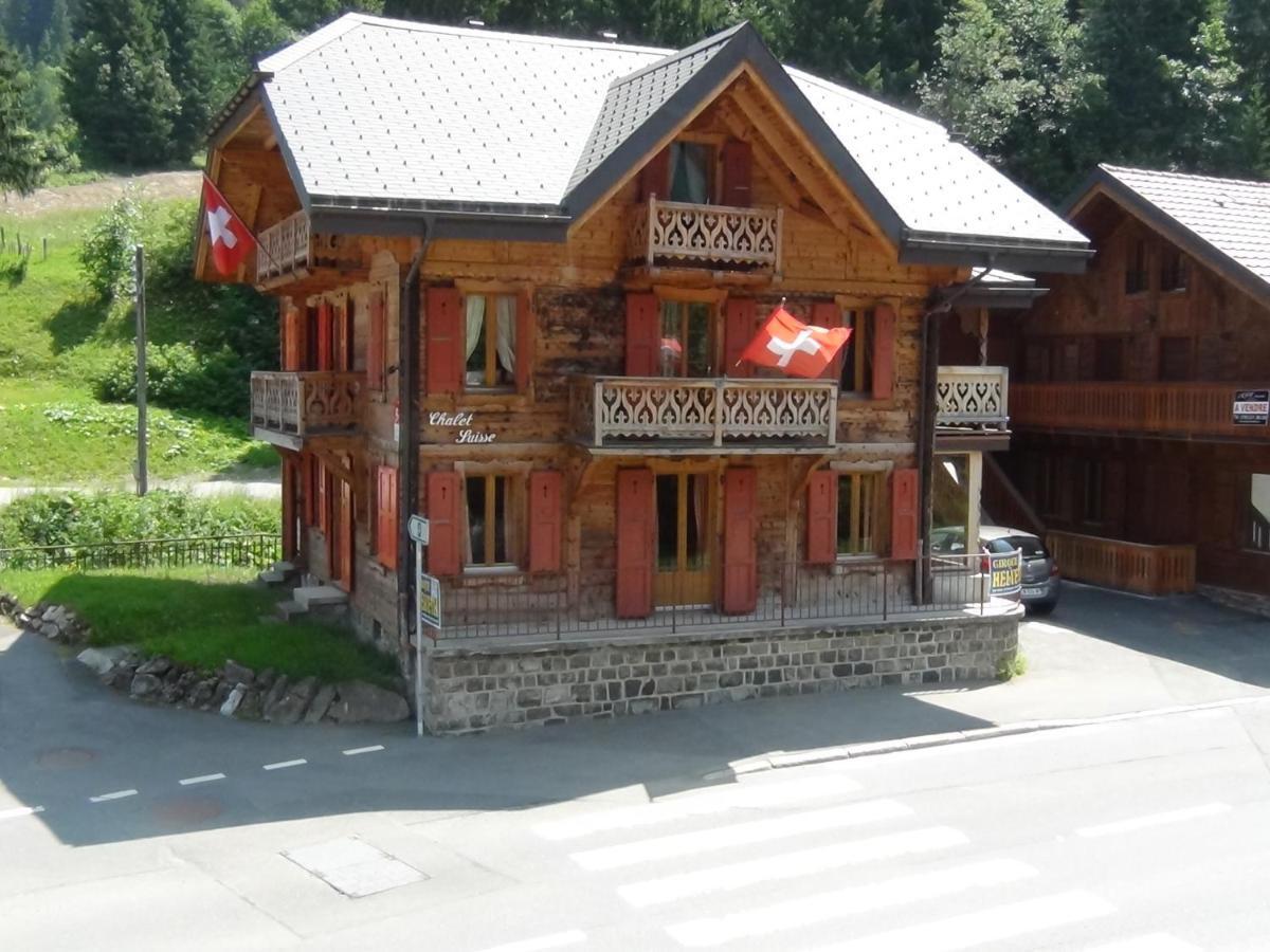 Chalet Suisse Bed And Breakfast Morgins Dış mekan fotoğraf